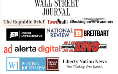 CPRC Report in the Real Clear Investigations in the News: Wall Street Journal, Washington Examiner, Breitbart, Townhall, National Review, and much more